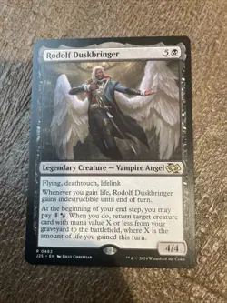 MTG ~ Rodolf Duskbringer ~ Foundations Jumpstart NM Free Shipping - Image 1
