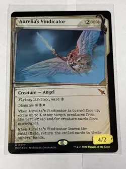 Aurelia's Vindicator Showcase Invisible Ink Murders at Karlov Manor Foil #377 - Image 1