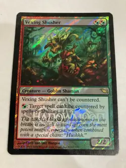 1x FOIL Vexing Shusher Promo -PL- mtg - Image 1