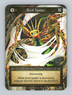 Sorcery: Contested Realm - Root Spider - Beta - Exceptional - Image 1