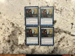 Mtg Remand x4 - Magic the Gathering Ravnica Remand Playset EX - Image 1