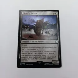 Bloatfly Swarm MTG Uncommon Magic: The Gathering Fallout Commander Insect Black - Image 1