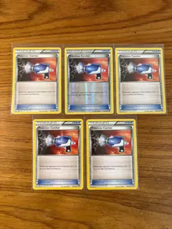 Pokemon TCG Reverse Holo Pokemon Catcher & Common Lot 83/101 - Plasma Blast 2013 - Image 1
