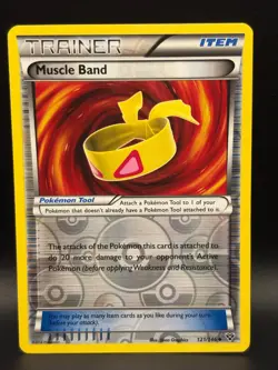 2x Muscle Band - 121/146 - Pokemon XY Base Set Reverse Holo & Non-Holo LP - Image 3