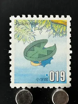 Lotad Pokemon Stamp Shogakukan Japanese Card TCG Nintendo Game Anime Japan - Image 1