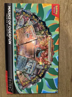 Pokemon TCG Mask of Ogrepon Premium Collection Box New Sealed Scarlet Violet - Image 1