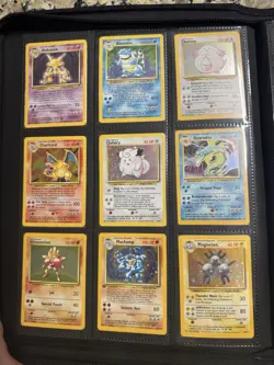 Pokemon TCG Base Set FULL 102/102 - WOTC 1999 - [NM] - Plus Graded Mew - Image 1