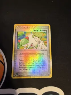 Pokemon Card - Wally's Training Sandstorm 89/100 Uncommon Reverse Holo - Image 1