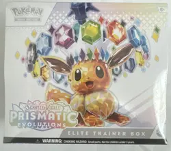 Pokemon TCG Scarlet Violet Prismatic Evolutions Elite Trainer NEW 6 AVAILABLE!!! - Image 1