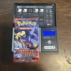 22.40g HEAVY - Pokemon TCG S&V - Destined Rivals - Booster Pack! Possible GOD - Image 1