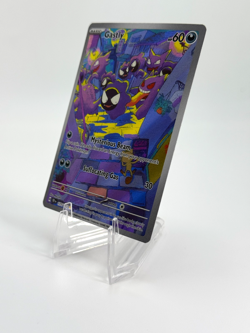 Pokemon Gastly Illustration Rare SV: Temporal Forces 177/162 - Image 2
