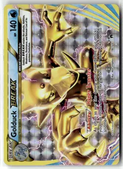 Golduck BREAK ⭐ 18/122 Holo Rare BREAK BREAKpoint 2016 Pokemon LP - Image 1