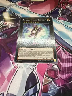 Yu-Gi-Oh! Number 7: Lucky Straight 1st Edition (Starfoil Rare) SP14-EN027 - Image 4