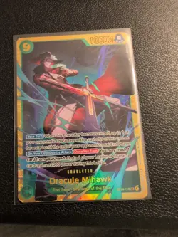One piece TCG OP14-119 Dracule Mihawk (SEC) - - The Azure Sea's Seven (OP14) - Image 1