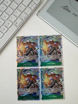 Law & Bepo ST24-004 SR x4 Playset | One Piece ENGLISH | MINT - Image 1