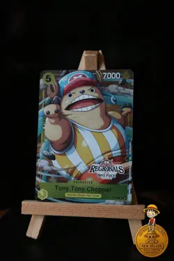 ONE PIECE ENGLISH CARD GAME CHAMPIONSHIP HOLO CARTE TONY CHOPPER P-089 EN MINT - Image 3