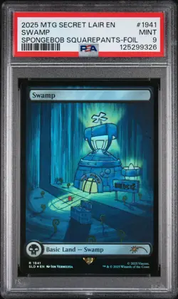 2025 MAGIC THE GATHERING SECRET LAIR DROP | SPONGEBOB SQUAREPANTS: LANDS UNDER T - Image 1