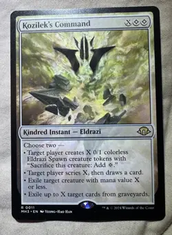 MTG Kozilek's Command - MH3 NM Rare Instant #11 - Image 1