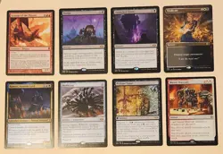 Mtg Rare / Mythic Lot Of 25 And 4 Foil Lands - Image 1