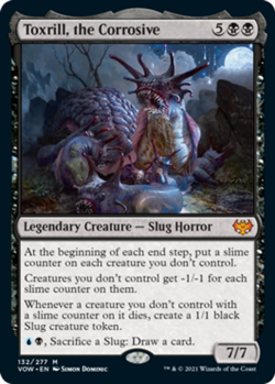 MTG Toxrill, the Corrosive, NM-Mint, English Innistrad: Crimson Vow - Image 1