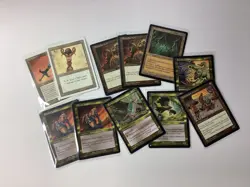 (11) MTG Colorless & Muti Color Lot Magic The Gathering Artifact Creature Gold - Image 1