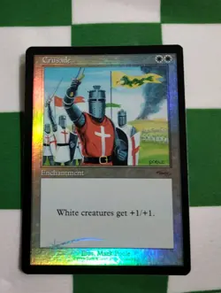 Mtg Crusade Foil Dci Junior Super Series JSS LP light ding Reserved List Magic - Image 1