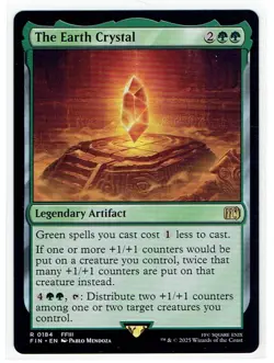 The Earth Crystal 184 - Final Fantasy MTG - Non-Foil Rare - NM - Image 3