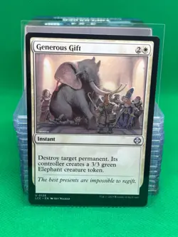 MTG - GENEROUS GIFT - Caverns of Ixalan Com (C) - Image 1