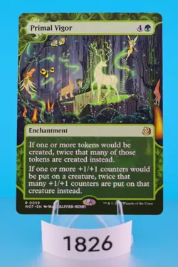 MTG Primal Vigor Wilds of Eldraine: Enchanting Tales Regular #59 - Image 1
