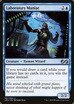 Laboratory Maniac - Foil Ultimate Masters LP MTG - Image 1
