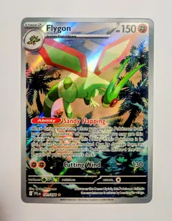 Me02: Phantasmal Flames Pokemon TCG Flygon 101/094 IR 2025 Illustration Rare PFL - Image 1