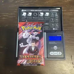 22.29g HEAVY - Pokemon TCG S&V - Destined Rivals - Booster Pack! Possible GOD - Image 1