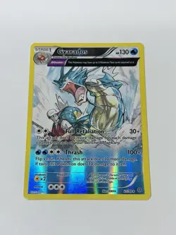 Gyarados 21/98 Holofoil Pokemon Card XY Ancient Origins Full Art Holo 2015 LP/NM - Image 1