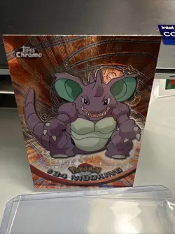 Pokemon 2000 Topps Chrome Nidoking #34 Excellent Condition - Image 1