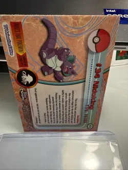 Pokemon 2000 Topps Chrome Nidoking #34 Excellent Condition - Image 2