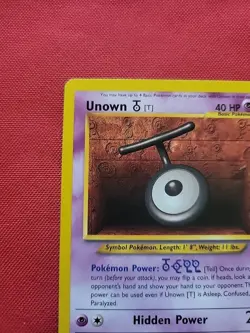 Pokemon: Unown #88/105 Neo Destiny 2000 Vintage Non-holo - LP - L46 - Image 4