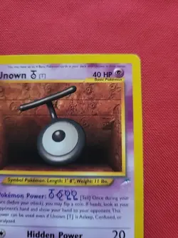 Pokemon: Unown #88/105 Neo Destiny 2000 Vintage Non-holo - LP - L46 - Image 5