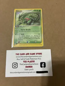 Pokemon Pokemon Winner Promo Grovyle Pokeball TCG Card 004 Black Star Stamped - Image 1