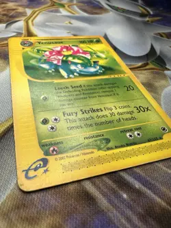 Pokemon Venusaur Expedition 67/165 E Reader Trading Card HP FREE SHIPPING - Image 2