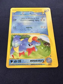 Croconaw 74/165 WOTC Expedition Card Pokemon Non Holo PACK FRESH FREE SHIPPING - Image 4