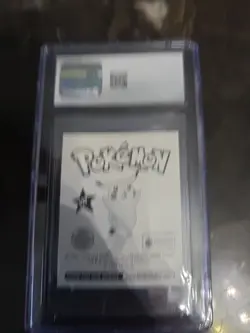 1998 Pokemon Brock Merlin Sticker Series 1 -S27 Poster Holographic CGC Graded 9 - Image 2