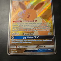 Pokemon Eevee GX SM233 Sun & Moon Promo Full Art Holo Black Star Promo Card - Image 3