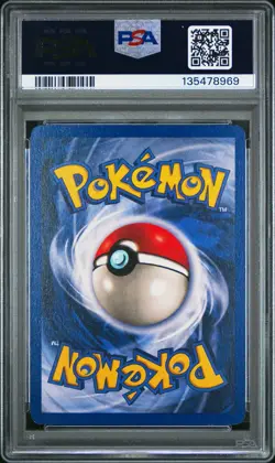 1999 POKEMON BASE SET UNLIMITED YELLOW CHEEKS #58 PIKACHU PSA 8 - Image 2