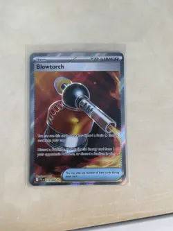Pokemon TCG Blowtorch Trainer Item Full Art Secret Rare 117/94 Phantasmal Flames - Image 1
