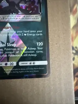 DARKRAI Prism Ultra Prism 77/156 Holo Rare Pokemon TCG - Image 3