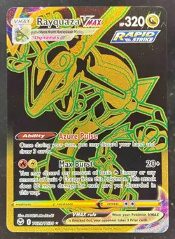 2022 Pokemon Sword Shield Silver Tempest Trainer Gallery #TG29/TG30 Rayquaza VM - Image 1