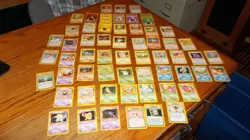 1999 Pokemon Cards ~ Wizards WOTC ~ Some Rare Uncommon ~ Lot of 61 Cards - Image 1