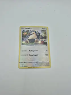 Snorlax HP150 140/202 Sword and Shield Base Pokemon GameFreak 2020 - Image 1