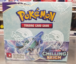 Pokemon Sword & Shield Chilling Reign Booster Box New Factory Sealed - Image 1