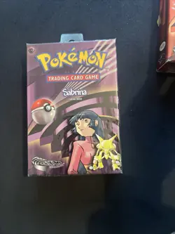 Pokemon SABRINA Theme Deck Gym Challenge New / FACTORY SEALED - Image 1